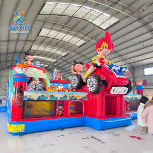 Castillo Inflable Grande con Tobogán, Diseño <span class=keywords><strong>de</strong></span> Personajes <span class=keywords><strong>de</strong></span> Nezha, para Niños, para Eventos y Parques <span class=keywords><strong>de</strong></span> Diversiones - Product Image 1