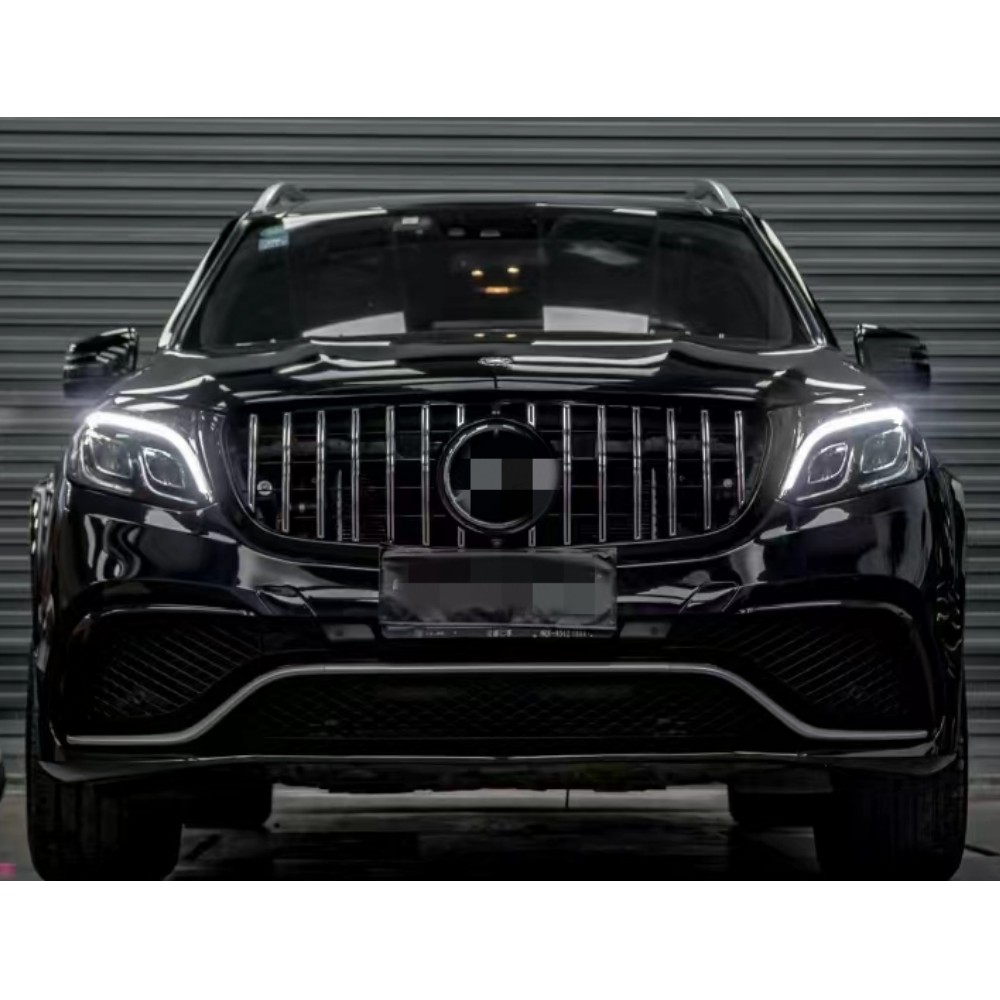 bumper body kit facelights mercedes benz gl 2013 2016 new amg gls63 2019 w166 gl450 gl550 2015 ml 350