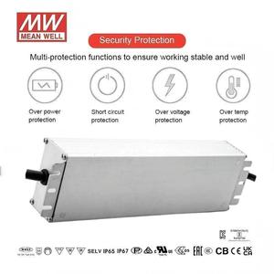 MEAN WELL HLG-480H-C2100A 95% Efficienza Driver LED a Potenza Costante IP65 Impermeabile con Uscita Singola Regolabile 114-229VDC 480W Integrato - Product Image 5