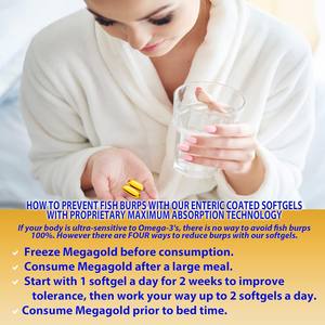 OEM <span class=keywords><strong>Softgel</strong></span> Kapseln für Erwachsene Fischöl & Vitamin E Supplement - Product Image 2