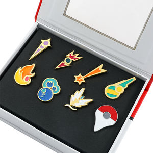 Badges Métalliques Personnalisés avec Logo pour Pokémon, Badges de Gym, Badges de Jeu Anime, Épingles à Revers, Porte-Badges d'Identification pour Infirmières, Badges Pokémon - Product Image 4