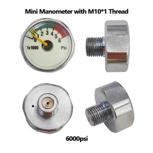 Manómetro de Presión de Aire Micro M10, Material de Latón Duradero, PAG-M10_3500PSI, 3500 PSI, Compatible con Accesorios - Product Image 2