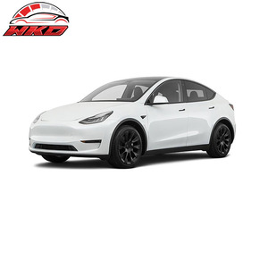Tapis de sol pour Tesla Model Y 4 portes 20-24, tapis avant et arrière en velours gris - 3 pièces - Product Image 2