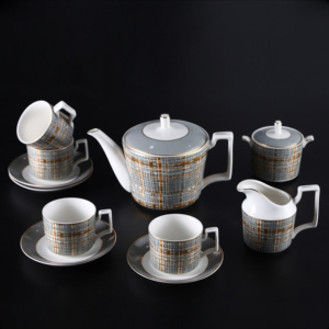 Vendite calde in tutto il <span class=keywords><strong>mondo</strong></span> set da <span class=keywords><strong>caffè</strong></span> e tè in stile reale tazze da tè in ceramica e set di porcellana - Product Image 1