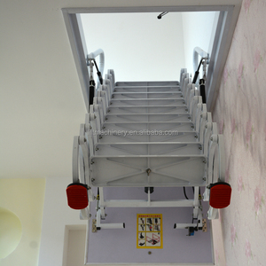 Escalier manuel pliable de luxe léger au design moderne pour appartement – Nouveaux produits phares avec échelle de bateau - Product Image 3