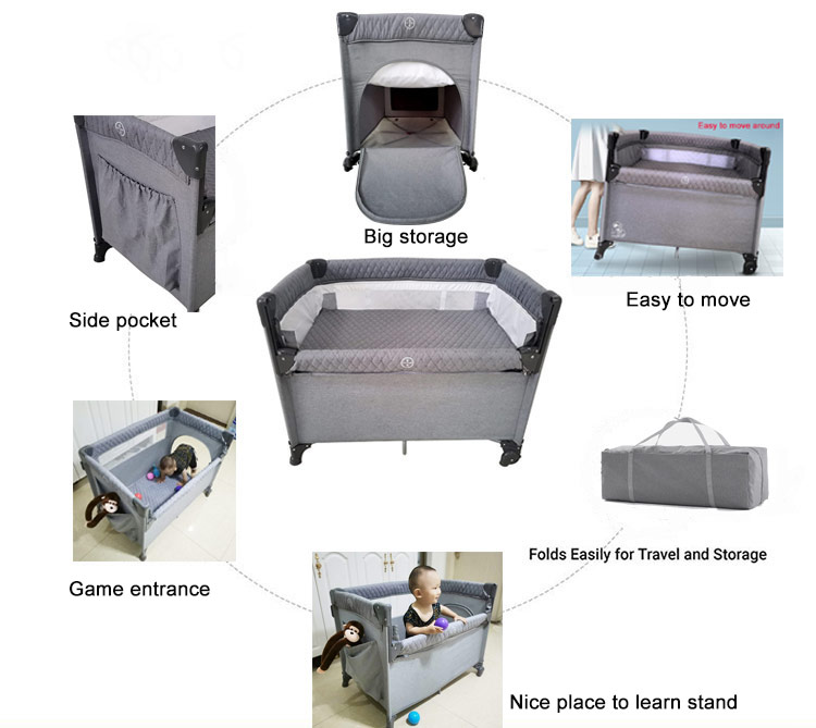 baby cot bed crib with mattress