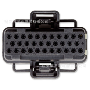 Ford 6.0L Ficm Connector 30 <b>Pin</b> Black Plastic Ap0018 For Fuel Injection Module - Product Image 1