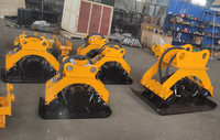 Compacteur de sol hydraulique pour grandes excavatrices (3-35 tonnes) Moteur haute efficacité 1700 tr/min Compacteur de route vibrant puissant