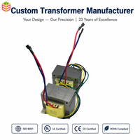 Alimentation pour amplificateur audio, transformateur en aluminium à basse fréquence Mti Tap EI9655 personnalisé, 230V 50Hz 190V 268V, reconnu