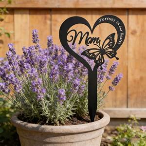 Ornement <span class=keywords><strong>de</strong></span> jardin extérieur en métal à insérer dans le sol, marqueur funéraire, décoration <span class=keywords><strong>de</strong></span> cimetière <span class=keywords><strong>de</strong></span> commémoration - Product Image 3