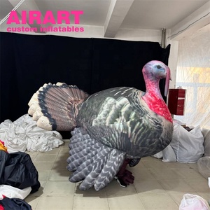 <strong>Inflatable</strong> <strong>Turkey</strong> <strong>Costume</strong> for Thanksgiving Parade Parties - <strong>Inflatable</strong> <strong>Turkey</strong> Mascot <strong>Costume</strong> - Product Image 2