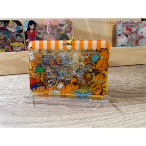 Porta Carte Acrilico con Effetto Shaker - Il Garfield - Product Image 1