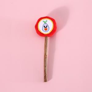 Juguete de peluche de dibujos animados para gatitos, caramelos de frutas y Piruleta de pata de gato con Matatabi, <span class=keywords><strong>mordedor</strong></span> para masticar y aliviar el aburrimiento dental - Product Image 2