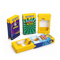 Boîte à tiroir résistante aux enfants avec bouton poussoir personnalisé pour appareils AIO, avec insert personnalisé, impression couleur intégrale et logo de marque