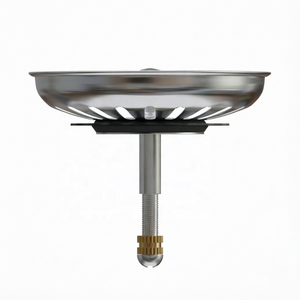 Bouchon <span class=keywords><strong>de</strong></span> vidange moderne en acier inoxydable <span class=keywords><strong>de</strong></span> 4 pouces pour évier <span class=keywords><strong>de</strong></span> <span class=keywords><strong>cuisine</strong></span>, avec filtre anti-colmatage, assemblage facile, nettoyage rapide, drainage efficace - Product Image 3