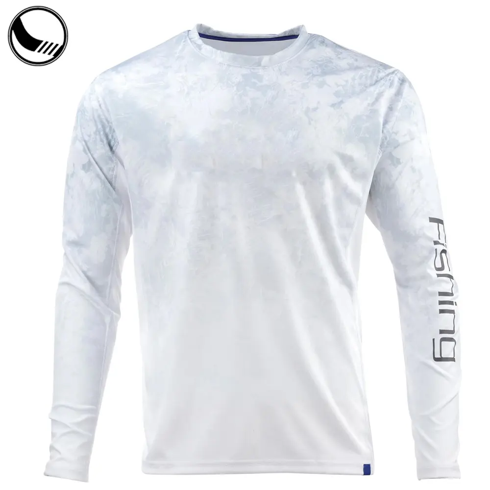 private label sublimated breathable quick dry performance uv polyester long sleeve custom fishing t shirt