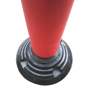 Poste Delimitador de Carriles de Plástico Flexible PE para Tráfico, con Base de Goma Resistente, Venta al por Mayor de Fábrica - Product Image 4