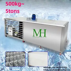 Professional 500kg brine cooled ice block ice maker price commercial ice block making machine