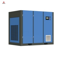 Compresseur d'air à deux étages 75kw avec une meilleure qualité d'échappement et une pression d'air plus stable
