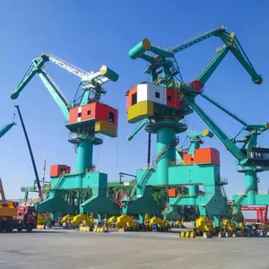 Heavy Duty Wharf Crane Luffing Crane Manufacturer