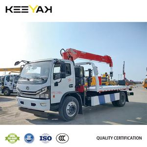DONGFENG Grue de <span class=keywords><strong>d</strong></span>épanneuse 4x2 Camion de 4 tonnes de <span class=keywords><strong>remorquage</strong></span> <span class=keywords><strong>Prix</strong></span> <span class=keywords><strong>d</strong></span>'usine de chariot de roue de <span class=keywords><strong>d</strong></span>épanneuse de transporteur de véhicule de flèche droite - Product Image 3