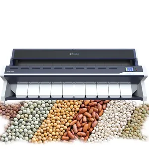 Intelligent Bean Colour Sorter Nut Peanut Coffee Bean Rice Grain Plastic Colour Sorter Machine