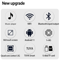 OEM 4 İnç Android 11 TUYA Akıllı Duvara Monte Bluetooth Müzik Çalar Ev Sinema Sistemleri Ses Ekipmanları Amplifikatörler