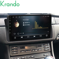 Unité principale Android Krando 9 pouces pour BMW E46 M3 318 320 325 voiture multimédia Radio Navigation Autoradio sans fil CarPlay 4G GPS