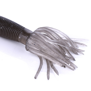 Ingrosso 5 pz/sacchetto <span class=keywords><strong>Esche</strong></span> da Pesca a Doppia Coda 11CM 7.5G, Grub a Due Code, Vermi, Wobbler, Swimbait, <span class=keywords><strong>Esche</strong></span> in Silicone - Product Image 4