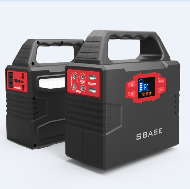 Портативный солнечный генератор Вт/ч с инвертором переменного тока и литиевой батареей