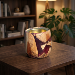 Quemador de Incienso Rectangular de Madera y Resina Hecho a Mano, Extra Grande y Duradero, para Uso Religioso en Interiores/Exteriores durante Eid y Ramadán - Product Image 1
