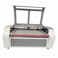 Machine de découpe laser à double tête 100W/130W/150W pour pièces de protection faciale, modèle 1610 1600*1000mm, fabriquée en Chine