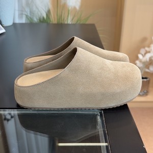 Nouvelles mules d'été tendance pour femmes à bout rond, sabots à talon épais pour femmes - Product Image 2