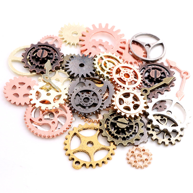 Ciondolo Steampunk / Collana in acciaio / Gioielli Steampunk