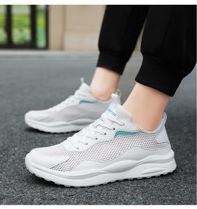 Chaussures de sport et de loisirs pour hommes, respirantes, légères, décontractées, tendance, semelle souple, grandes tailles, style marche - Product Image 5