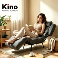 Fauteuil d'appoint Kino Snow Velvet pour hôtel, gîte, projet commercial, vente en gros personnalisée, directement de l'usine, pour salon