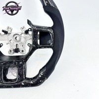 Volant de voiture en fibre de carbone forgé, vente chaude, pour DODGE RAM 1500 2013-2019