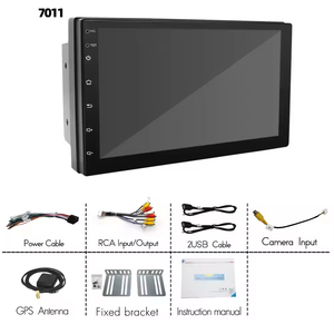 7 inç/9 inç/10 inç Araç GPS Navigasyon Android Radyo Video Ses <span class=keywords><strong>Stereo</strong></span> 2 Çift Din Wifi Ekran Yansıtma USB Tam Dokunmatik Ekran - Product Image 4
