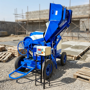 Mezcladora de Concreto Portátil para Construcción, Mezcladora de Cemento Eléctrica con Tambor, con Rendimiento Confiable y Larga Vida Útil - Product Image 4