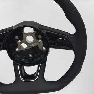 Haochen ไม่มีถุงลมนิรภัยและปุ่มพวงมาลัยหนังเปล่าสำหรับ Audi A1 A3 <span class=keywords><strong>A4</strong></span> A5 Q5 A6 C6 <span class=keywords><strong>B9</strong></span> Q7 C7 - Product Image 4