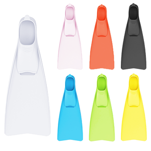 수영 오리발 다이빙 핀 성인용 풋 포켓 롱 블레이드 핀 - Product Image 2
