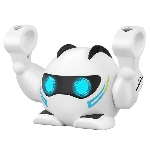 Interactive Music Voice Control Dancing Robot Rolling Smart Robot Toy with Intelligent Sensing Touch and Sound for Kids