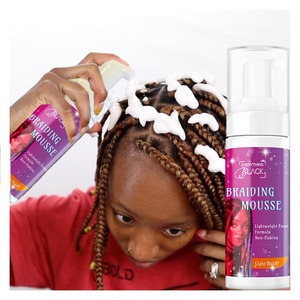 Perruque en <span class=keywords><strong>Mousse</strong></span> coiffante sans Paraben et <span class=keywords><strong>Mousse</strong></span> enveloppante pour Extensions de tresses synthétiques - Product Image 1