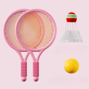Ensemble de badminton et de tennis pour enfants, raquette de tennis durable pour enfants, pour débutants, jouets de plage, intérieur et extérieur, garçons - Product Image 4
