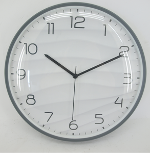 Reloj de Pared de Cuarzo con Cristal Convexo, Estilo Simple de Plástico, Forma Redonda, Logotipo Personalizado, Relojes Modernos - Product Image 5