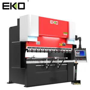 EKO 6 + 1 ejes CNC hoja de metal plegable prensa hidráulica plegadora dobladora 63 8000 toneladas longitud de flexión 2500 mm para la venta