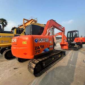 Original Japón usado Zx70 Zx120 Zx200 Mini excavadora 7 toneladas Excavadora hidráulica Hitachi excavadora - Product Image 1