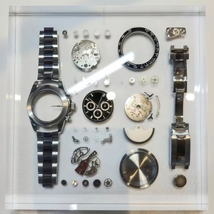 Movimiento de reloj mecánico de alta gama, bloque de exhibición de resina para coleccionistas y educación, piezas de reloj desmontadas para arte, reloj de lujo para hombre - Product Image 1