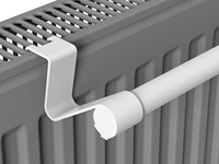Radiateur mural moderne avec porte-serviettes, radiateur en acier doux pour chauffage central à eau chaude, idéal pour les projets de chauffage résidentiel