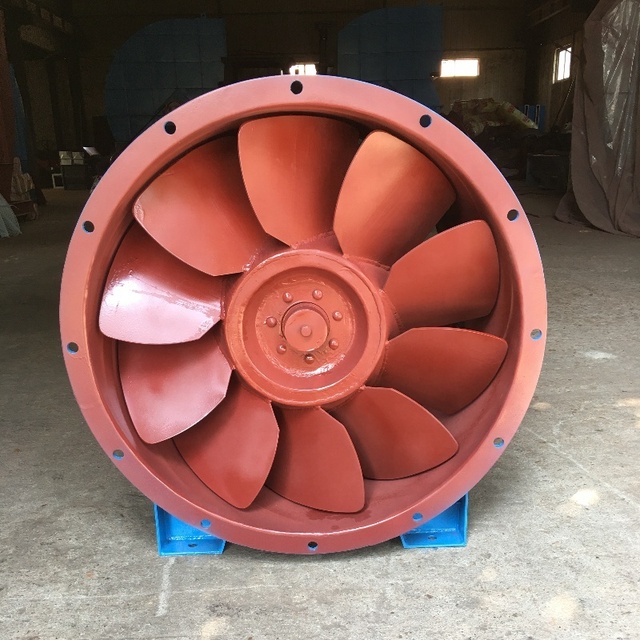 Smoke Ventilation Exhaust Tube Industrial Axial Flow Fans Exhaust Fan Ventilator Electric OEM ODM Stainless Steel